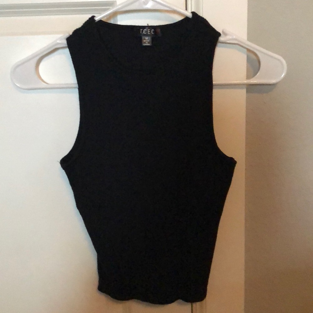Black cute tight black top!